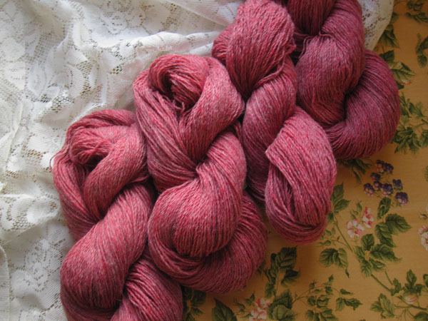 Hollyhock Heather - 2-ply Sock/Sport Wt. - (out of stock) Hollyhock Heather - 2-ply Sock/Sport Wt. - (out of stock)