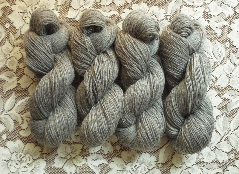 3-ply DK Wt. Silver Gray - (out of stock) 3-ply DK Wt. Silver Gray - (out of stock)