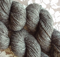 Dark Natural Gray Heather - Worsted Wt. - More Details