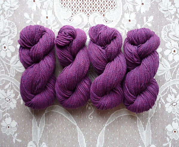 Wild Geranium - Worsted Wt. Wild Geranium - Worsted Wt.