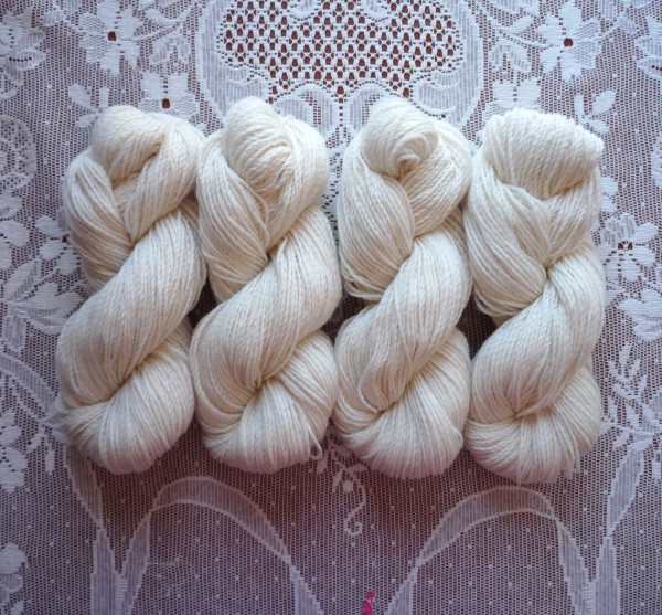 2-ply Jersey Cream - Worsted Wt. (out of stock)