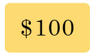 $100.00 Gift Certificate - More Details