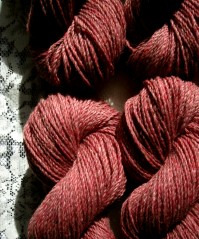 Hollyhock Heather - 35% Kid, 65% Merino - More Details