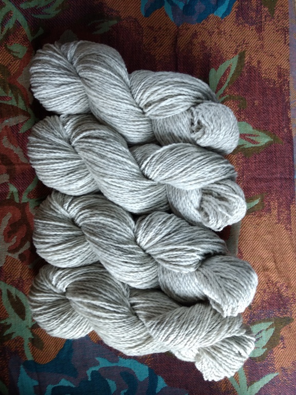 Silver Gray Merino/Alpaca Blend - (1 available)