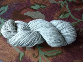 Silver Gray Merino/Alpaca Blend - (1 available) - More Details