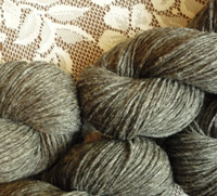 3-ply DK Wt. Luxury Blend - Dark Natural Gray - Lovely New Lot! - More Details