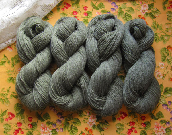 Lichen Frost - 2-ply Sock/Sport Wt. - Lovely New Dyelot!