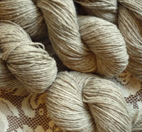 3-ply DK Wt. Luxury Blend - Light Natural Gray - Lovely New Lot! - More Details