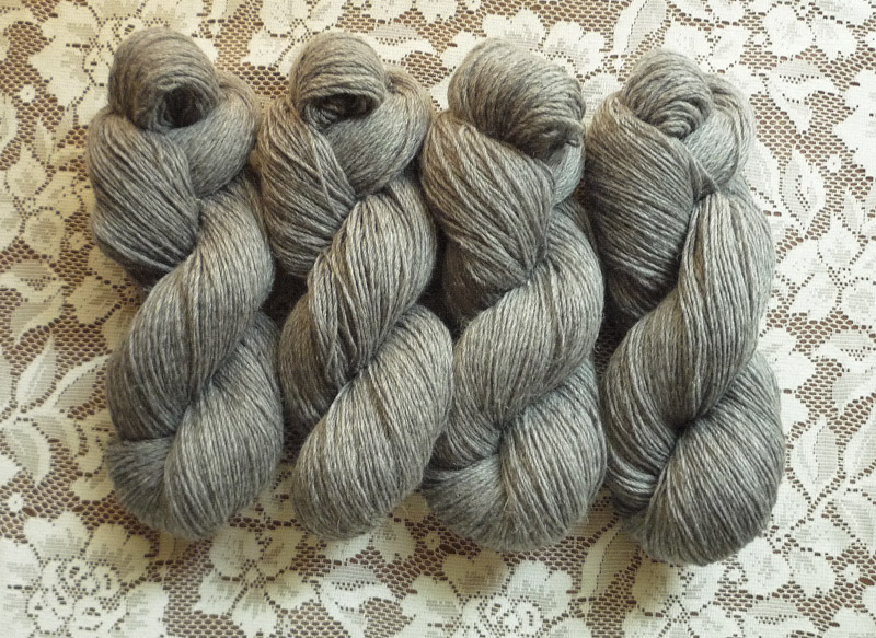 3-ply DK Wt. Silver Gray - (out of stock)