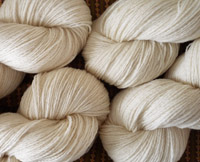 Natural Cream - 2-ply Sock/Sport Wt. (2 available) - More Details