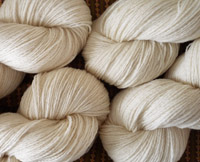 Natural Cream - 2-ply Sock/Sport Wt. - (out of stock) - More Details