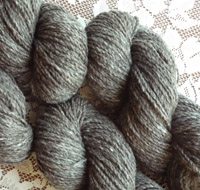 Dark Natural Gray Heather - Worsted Wt. (6 available) - More Details