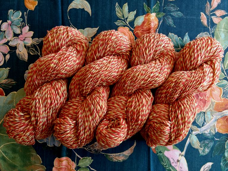 Sumac Swirl - A Lovely New Worsted Wt. Marl!